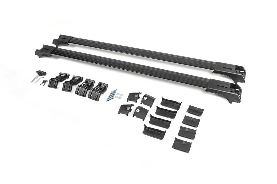 Dachträger für Standardreling abschließbar Skybar V1 (2 Stk) bis 110cm, grau Foto 15