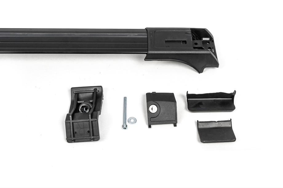 Dachträger für Standardreling abschließbar Skybar V1 (2 Stk) bis 110cm, grau Foto 16