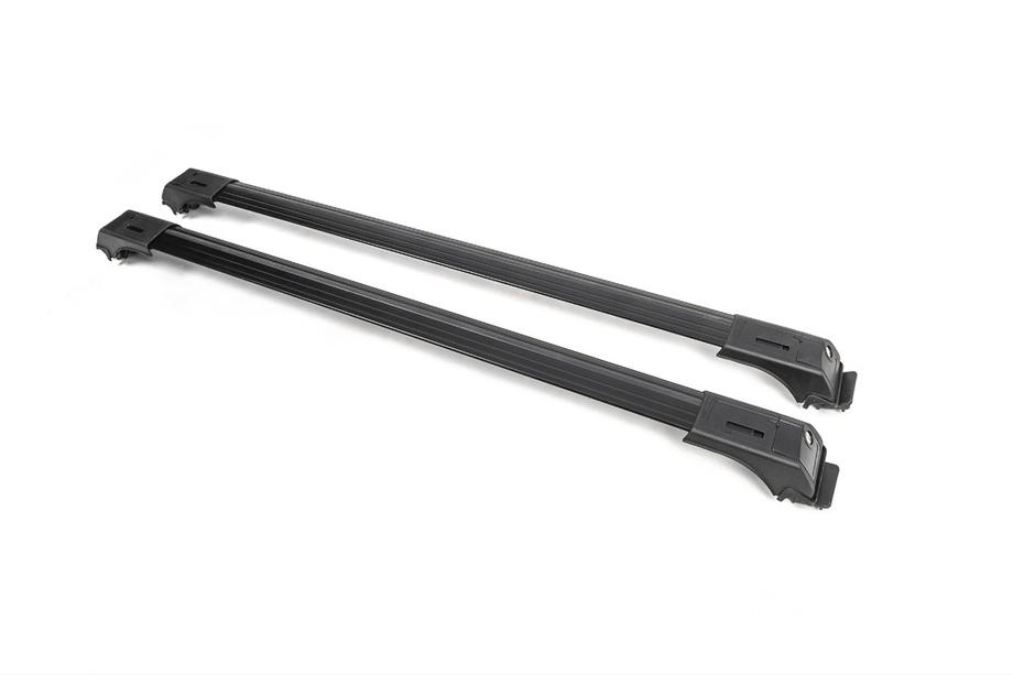 Dachträger für Standardreling abschließbar Skybar V1 (2 Stk) bis 110cm, grau Foto 19