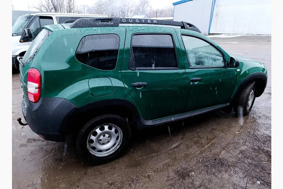 Dacia Duster 2008-2018 Kotflügelverbreiterungen (4 Stk., schwarzes ABS) Foto 2