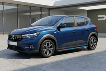 Dacia Sandero 2021- Seitenschweller Maya Blue (2 Stk., Aluminium) Foto 1