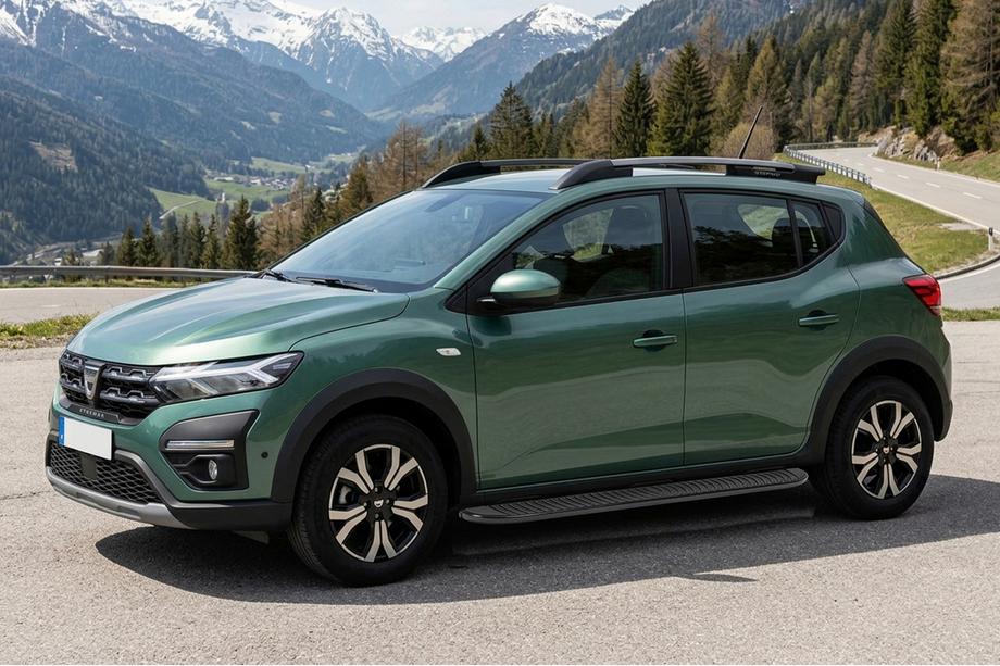Dacia Sandero 2021- Seitenschweller Tayga Black (2 Stk., Aluminium) Foto 1