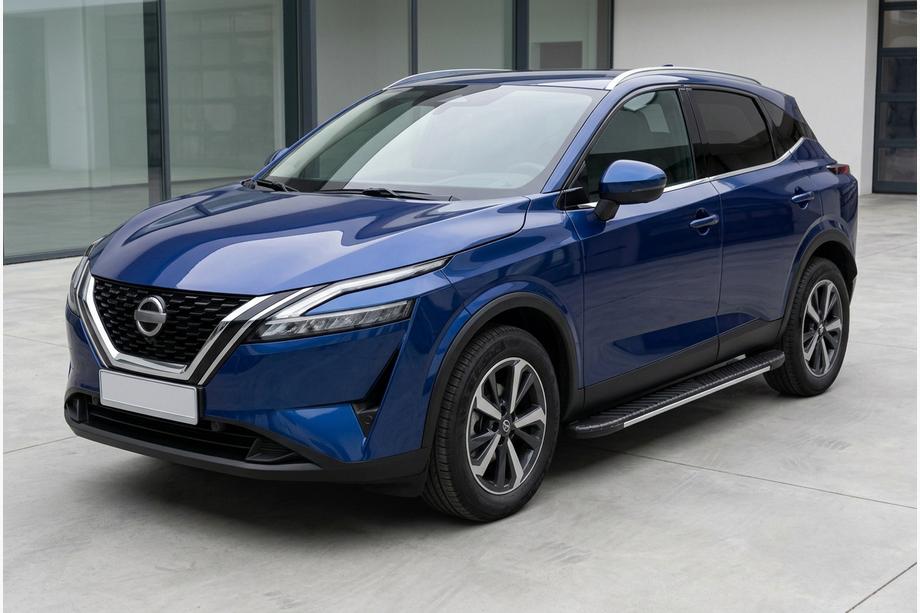 Nissan Qashqai 2021- Trittbretter Bosphorus Grey (2 Stk., Aluminium) Foto 1