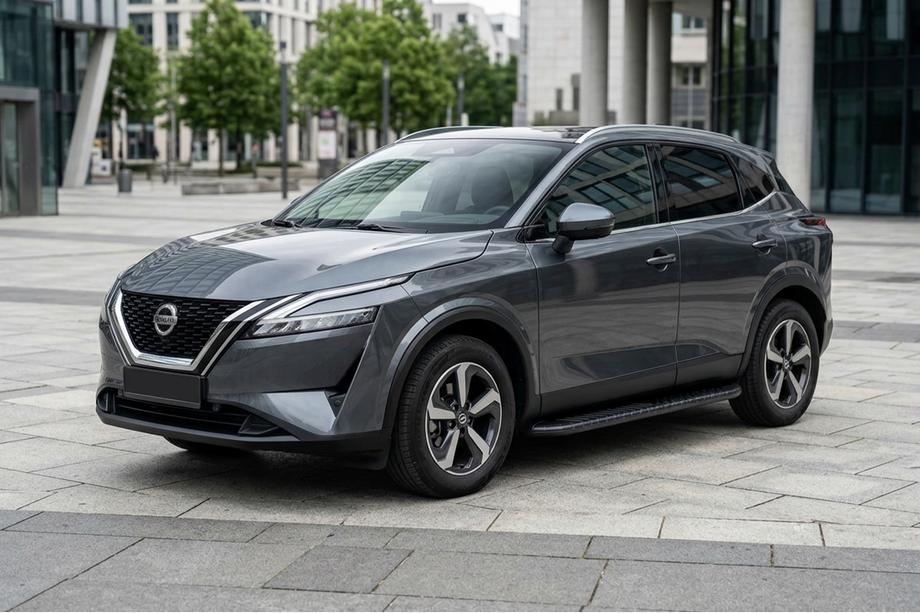 Nissan Qashqai 2021- Seitenschweller Bosphorus Black (2 Stk., Aluminium) Foto 1