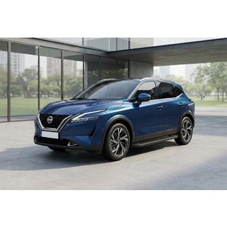 Trittbretter Allmond Black (2 Stk., Aluminium) Nissan Qashqai 2021- Foto 1