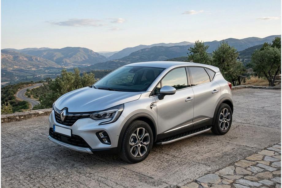 Renault Captur 2019- Seitenschweller BlackLine (2 Stk., Aluminium) Image