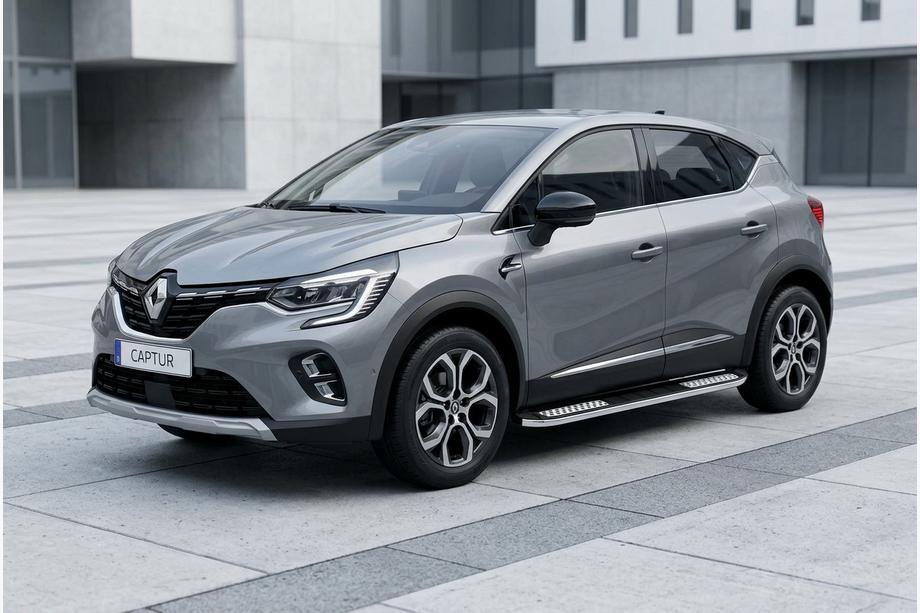 Renault Captur 2019- Seitenschweller Tayga V2 (2 Stk., Aluminium) Image