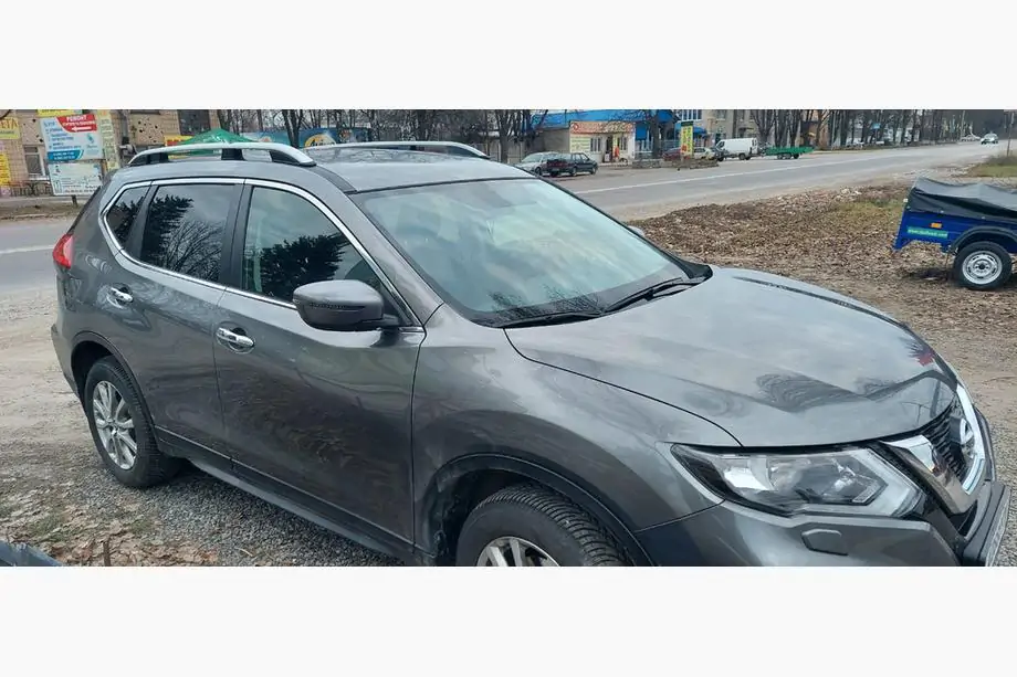 Nissan X-trail T32/Rogue 2014-2021 Dachreling Skyport GREY Foto 3
