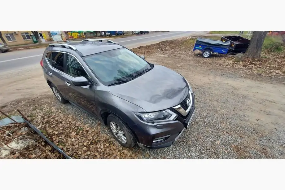 Nissan X-trail T32/Rogue 2014-2021 Dachreling Skyport GREY Foto 6