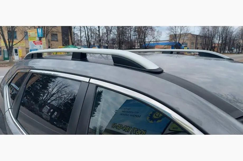 Nissan X-trail T32/Rogue 2014-2021 Dachreling Skyport GREY Foto 1