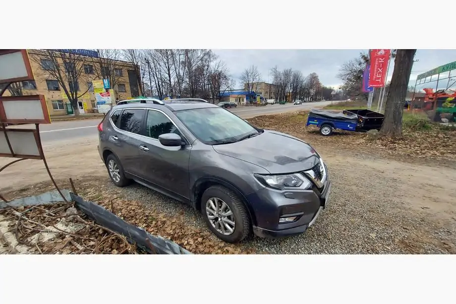 Nissan X-trail T32/Rogue 2014-2021 Dachreling Skyport GREY Foto 10