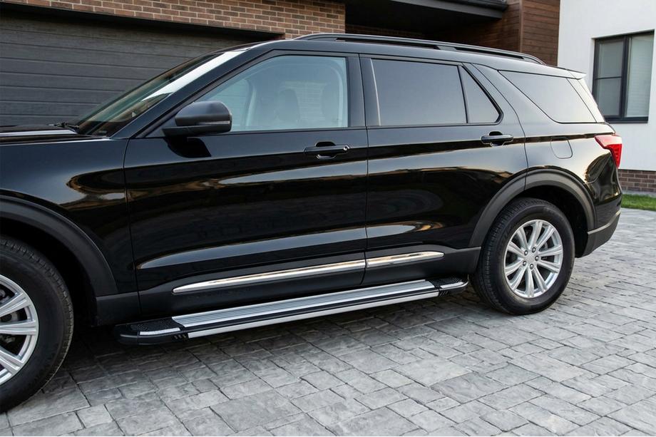 Ford Explorer 2019- Trittbretter Rainbow (2 Stk., Aluminium) Foto 1