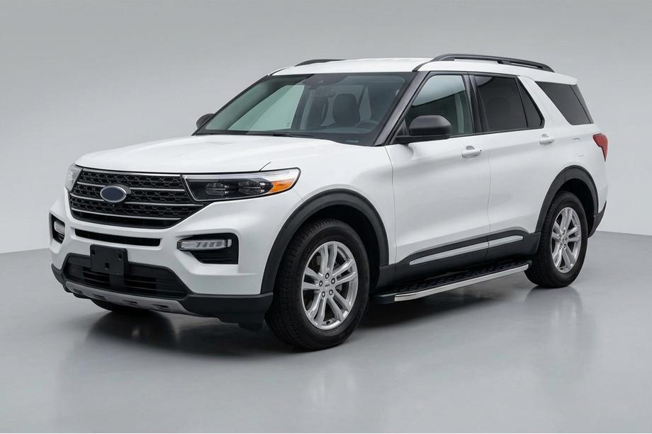 Ford Explorer 2019- Seitenschweller BlackLine (2 Stk., Aluminium) Foto 1