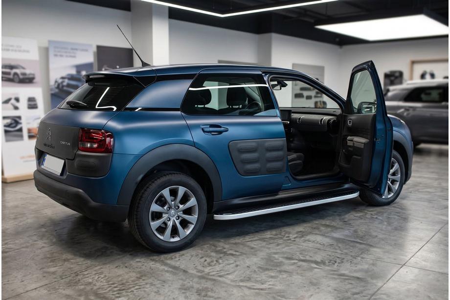 Citroen Cactus 2014-2020 Seitenschweller Tayga Grey (2 Stk., Aluminium) Foto 1