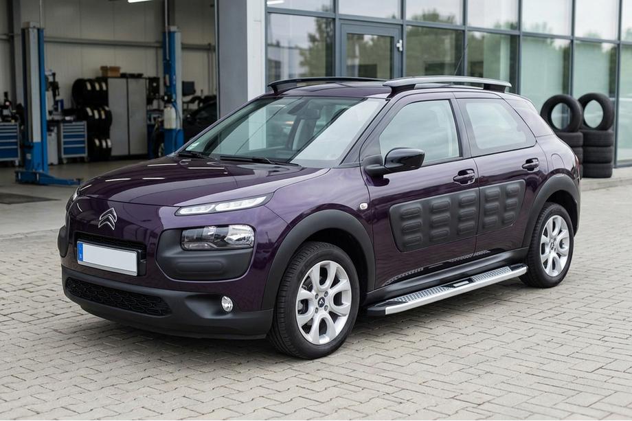 Citroen Cactus 2014-2020 Seitenschweller Mevsim Grey (2 Stk., Aluminium) Foto 1