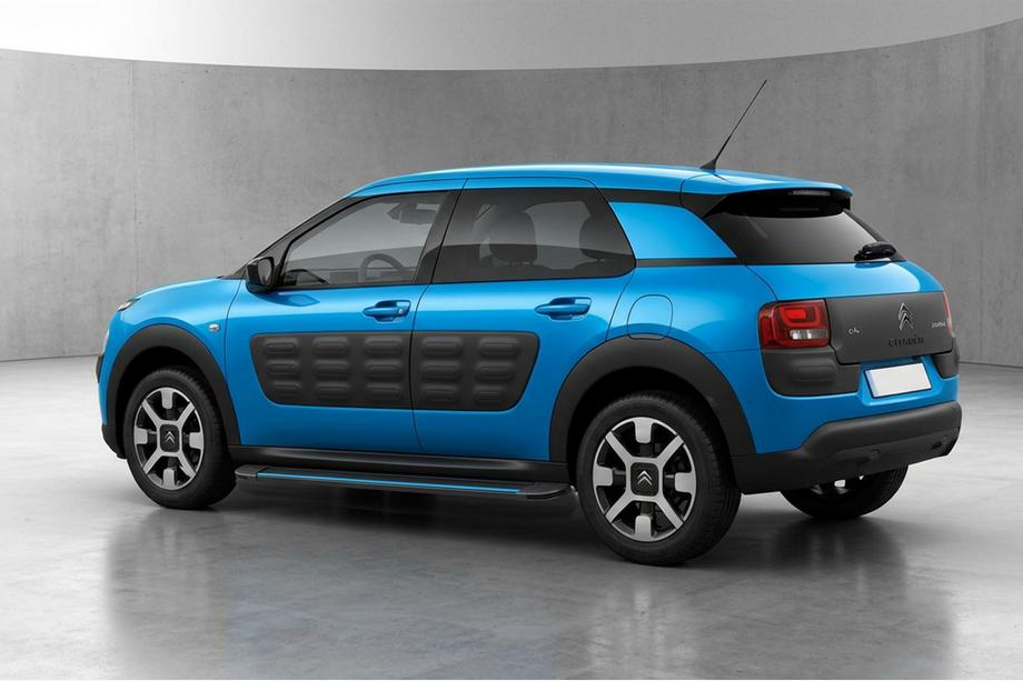 Citroen Cactus 2014-2020 Seitenschweller Maya Blue (2 Stk., Aluminium) Image