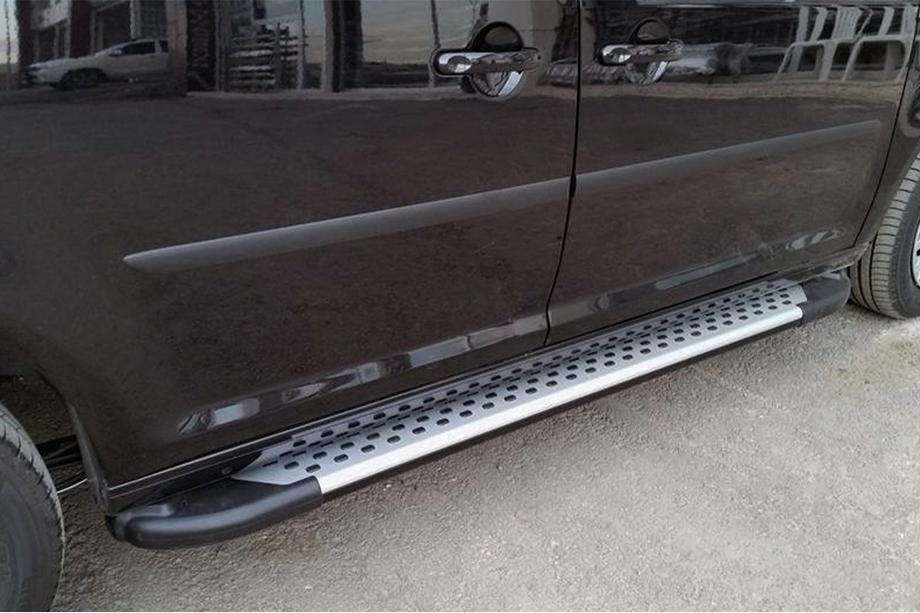 Volkswagen Caddy 2020- Trittbretter Allmond Grey (2 Stk., Aluminium) Foto 1