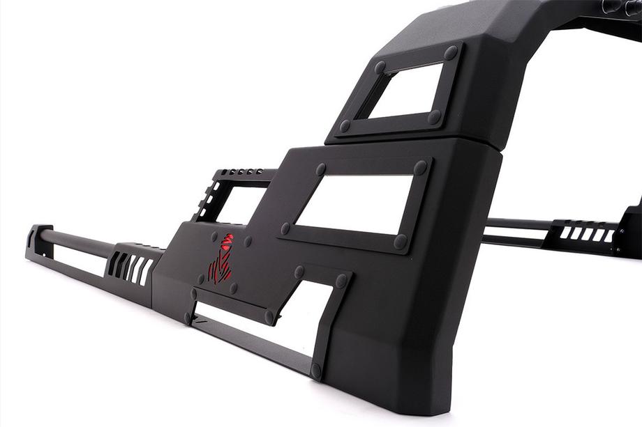 Volkswagen Amarok 2010-2022 Dakar Rollbar mit LED (für Rollcover) Foto 6