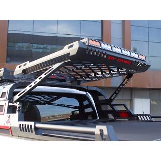 Dachkorb für Rollbar Dakar (100x100 cm) Toyota Hilux 2006-2015 Foto 1