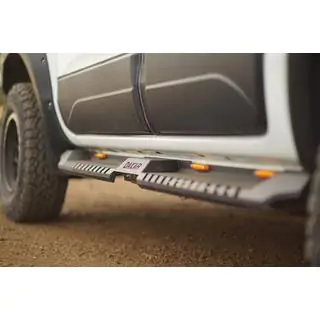 Trittbretter Dakar V2 mit LED (2 Stk, Metall) Foto 3