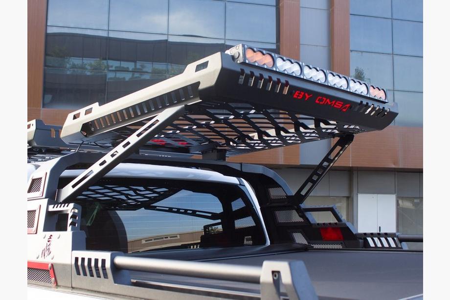 Isuzu D-Max 2019- Korb für Rollbar Dakar (100x100 cm) Foto 3