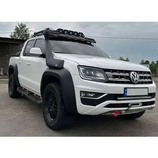 Frontscheibenblende unter Dachträger DAKAR (LED) SsangYong Musso II 2018– Foto 2