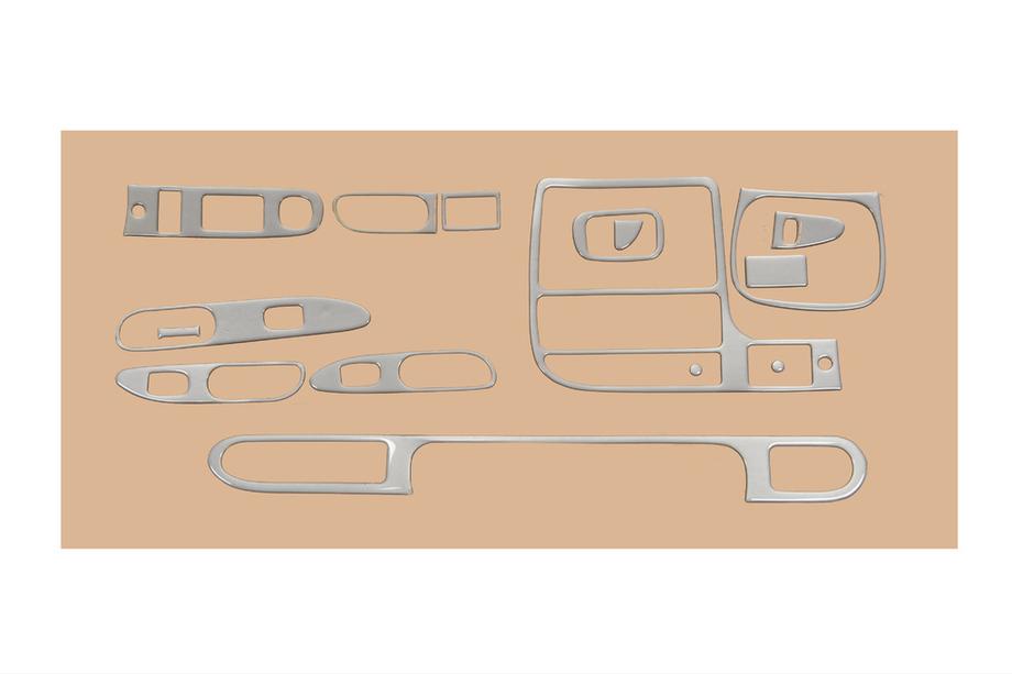 Kia Sephia 1993-1998 Armaturenbrett Dekor (1995-1998) Aluminium Image
