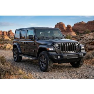 Trittbretter Bosphorus Grey (2 Stk., Aluminium) Jeep Wrangler 2018- Foto 1