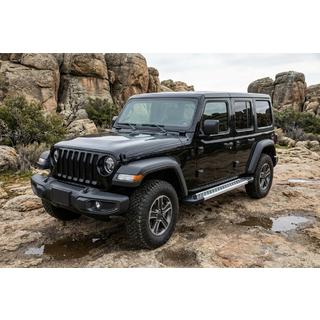 Seitenschweller Vision New Grey (2 Stk., Aluminium) Jeep Wrangler 2018- Foto 1
