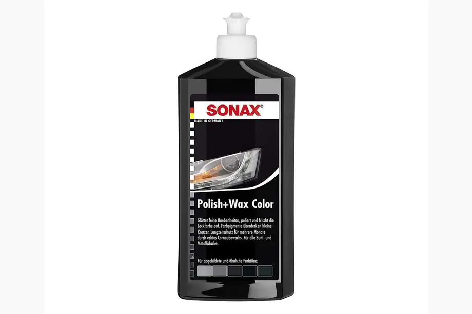 Sonax NanoPro Farbpolitur mit Wachs Schwarz 500ml Foto 1