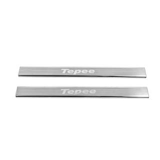 Einstiegsleisten Carmos V3 Edelstahl Peugeot Partner Tepee 2008-2018 Foto 1