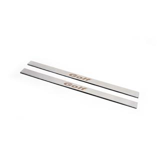 Einstiegsleisten Carmos V1 (2 Stk, Coupe, Edelstahl) Volkswagen Golf 5 2003-2009 Foto 2