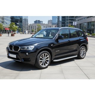 Seitenschweller Tayga Grey (2 Stk., Aluminium) BMW X3 F25 2011-2018 Foto 1