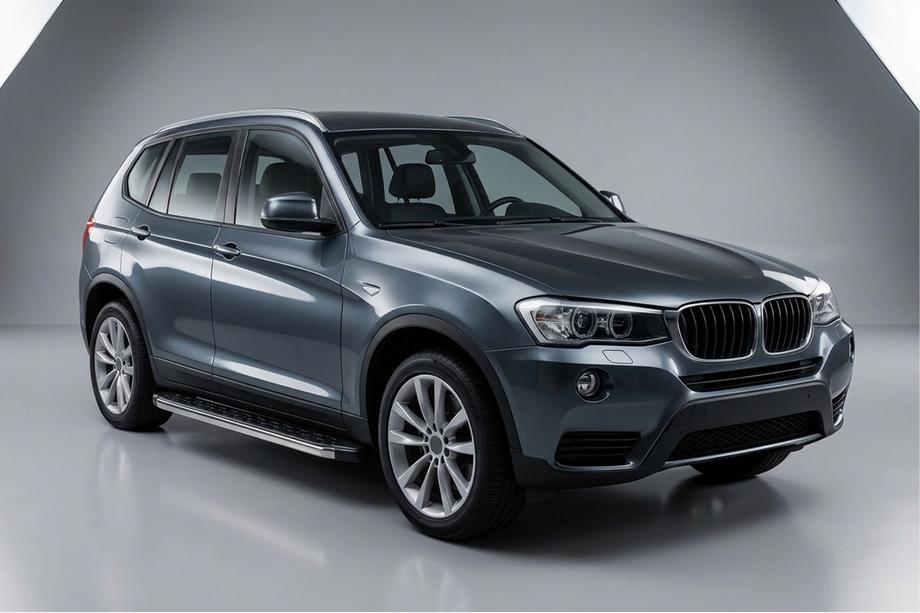 BMW X3 F25 2011-2018 Seitenschweller BlackLine (2 Stk., Aluminium) Foto 1