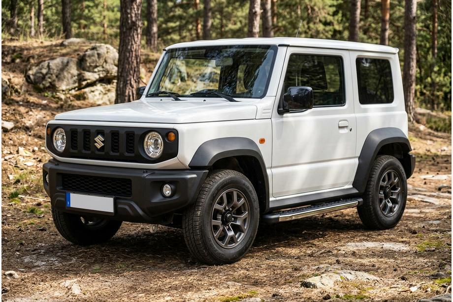 Suzuki Jimny 2018- Seitenschweller BlackLine (2 Stk., Aluminium) Image