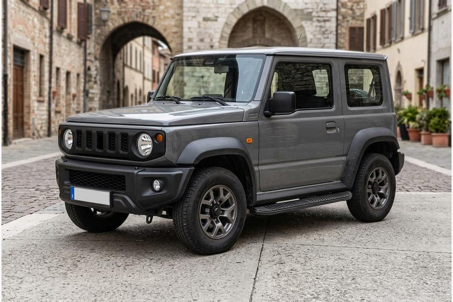 Suzuki Jimny 2018- Seitenschweller Tayga Black (2 Stk., Aluminium) Foto 1