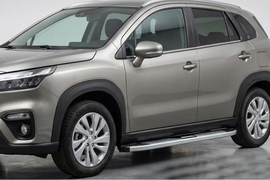 Suzuki SX4 S-Cross 2021- Seitenschweller Mevsim Grey (2 Stk., Aluminium) Foto 1