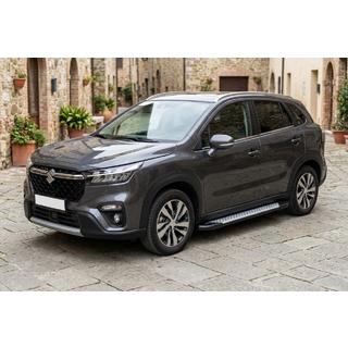 Trittbretter Allmond Grey (2 Stk., Aluminium) Suzuki SX4 S-Cross 2021- Foto 1