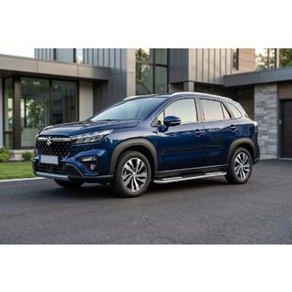 Seitenschweller Tayga V2 (2 Stk., Aluminium) Suzuki SX4 S-Cross 2021- Foto 1