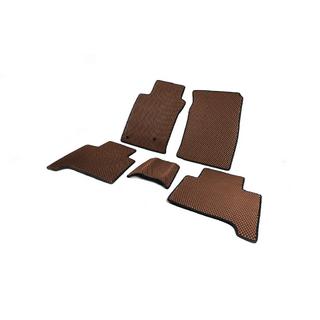 EVA Fußmatten (2 Reihen, Ziegelrot) Toyota Land Cruiser Prado 120 2002-2009 Foto 4