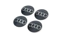 Audi Aufkleber für Felgendeckel 65mm (4Stk) Foto 1
