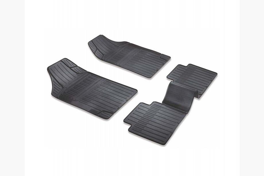 Universelle Gummimatten (4 Stk, PUFI LINE, schwarz) Image