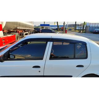 Windabweiser (4 Stk., Sunplex Sport) Renault Symbol 1999-2008 Foto 1