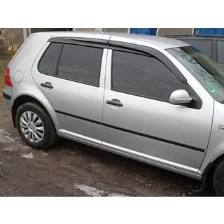 Windabweiser HB (4 Stk., Sunplex Sport) Volkswagen Golf 4 1997-2006 Foto 3