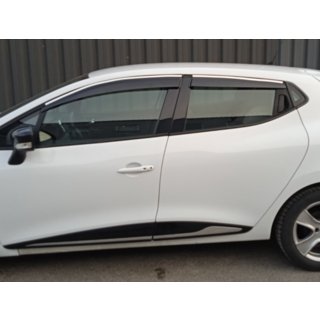 Windabweiser mit Chromleisten (4 Stk., Sunplex Chrome) Renault Clio V 2019- Foto 2
