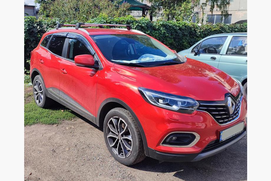 Renault Kadjar 2015-2022 Windabweiser mit Chromleisten (4 Stk., Sunplex Chrome) Foto 7