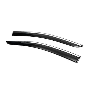 Windabweiser mit Chromleiste (2 Stk., Sunplex Chrome) Volkswagen Caddy 2020- Foto 4