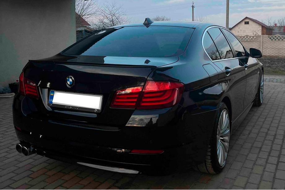 BMW 5 Series F10/F11 2010–2016 Heckspoiler Lippe Sunplex (für F10, schwarz) Foto 5