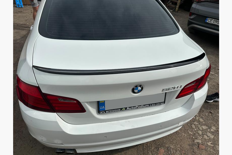 BMW 5 Series F10/F11 2010–2016 Heckspoiler Lippe Sunplex (für F10, schwarz) Foto 12