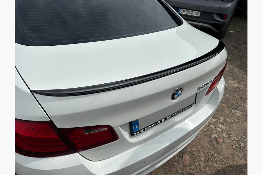 BMW 5 Series F10/F11 2010–2016 Heckspoiler Lippe Sunplex (für F10, schwarz) Foto 13